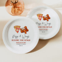 Pizza and Wings Before The Rings Couples Shower