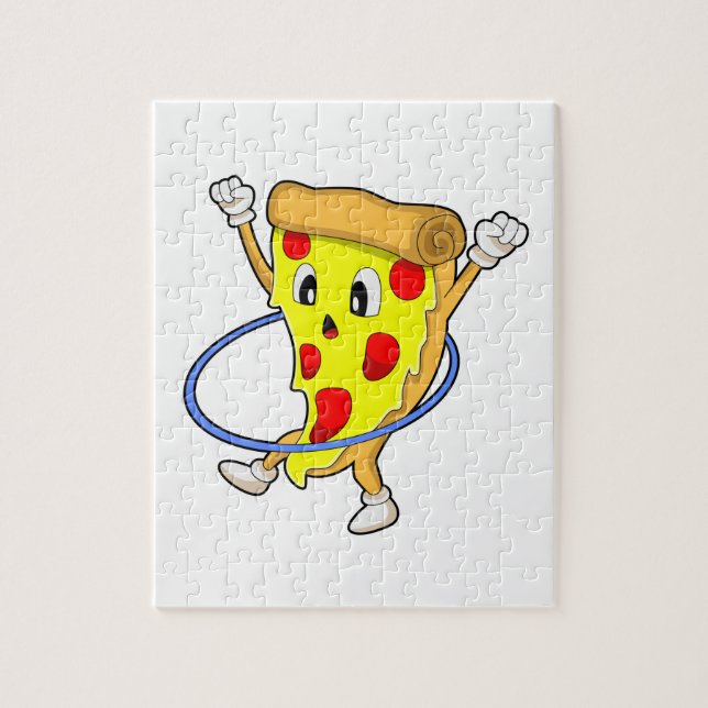 Pizza at Fitness with Fitness tires.PNG Jigsaw Puzzle (Vertical)