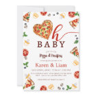 Pizza Baby Shower Invitation | Oh Baby Theme