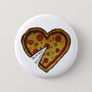Pizza Badge Pinback Button
