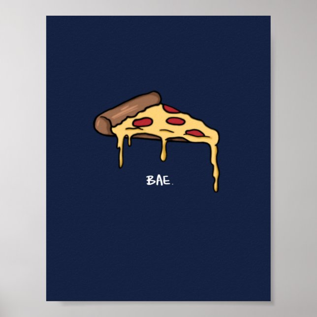 Pizza Bae Poster (Front)