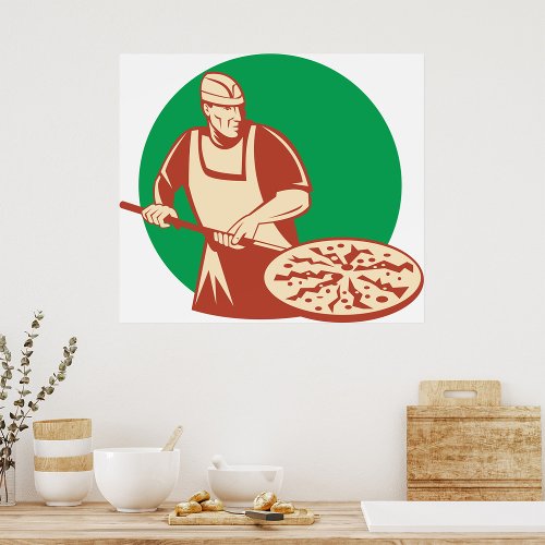 Pizza Baker Poster