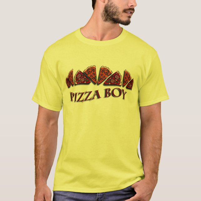Pizza Boy T-Shirt (Front)