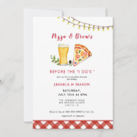 Pizza & Brew Casual Couples Shower