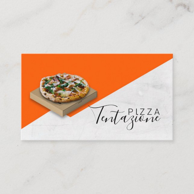 Pizza Business /  Pizza Delivery Card (Front)