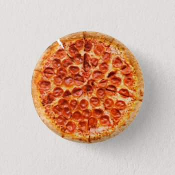 Pizza Button by wanderlust_ at Zazzle