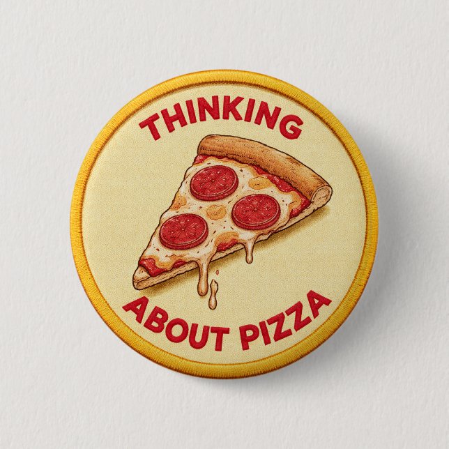 Pizza Button (Front)
