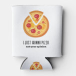Pizza Can Cooler at Zazzle