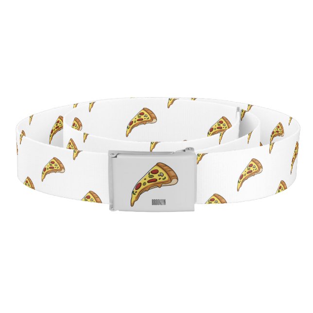 Pizza cartoon illustration belt (Coil)