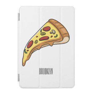 Pizza cartoon illustration iPad mini cover