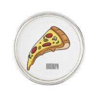 Pizza cartoon illustration