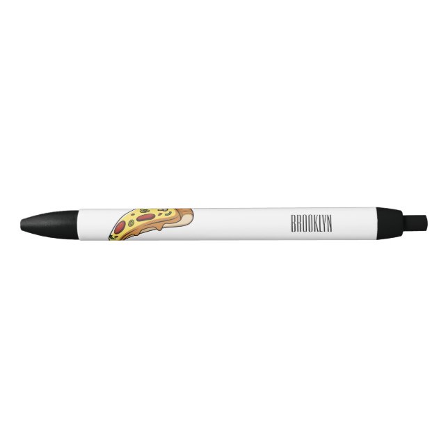 Pizza cartoon illustration  pen (Front)