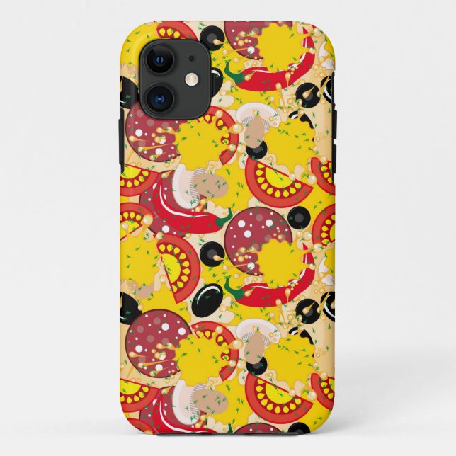 Pizza Case-Mate iPhone Case (Back)