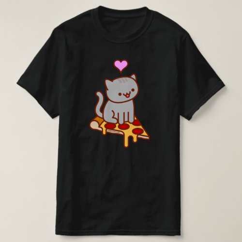 PIZZA CAT Funny Cat T_SHIRT