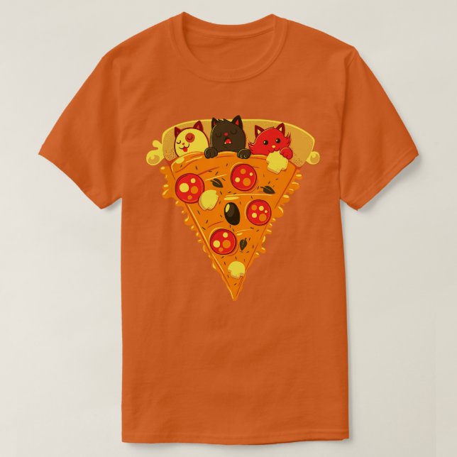 Pizza Cat T-Shirt (Design Front)