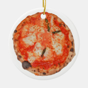 Pizza Ceramic Ornament