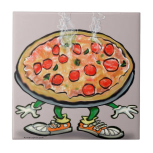 Pizza Ceramic Tile