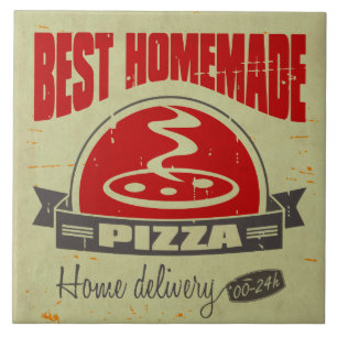 Pizza Ceramic Tile