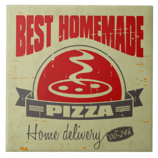 Pizza Ceramic Tile