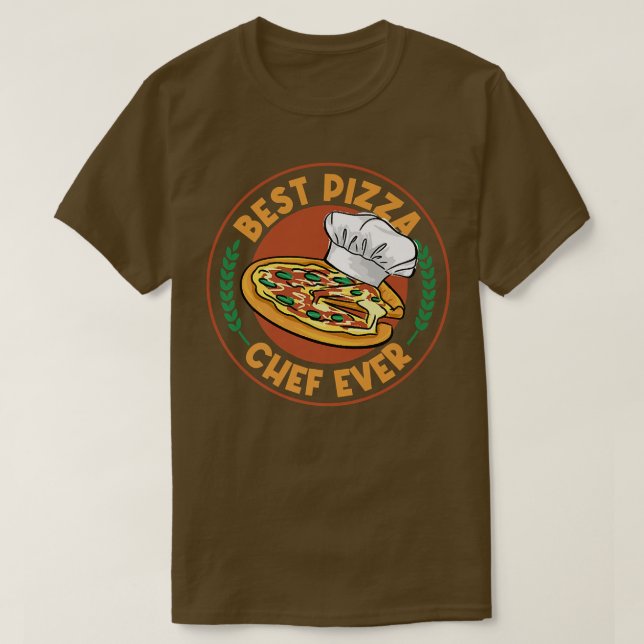 Pizza Chef Italian Food Pizza Maker Hobby Chef 148 T-Shirt (Design Front)