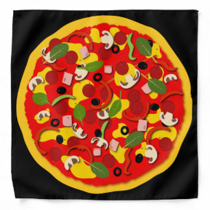 Pizza Chef Pizzeria Waitress Waiter Server Bandana