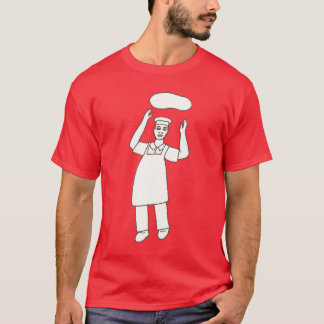 Pizza Chef Tossing Dough in Air Shirts