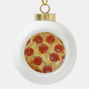 PIZZA Christmas ornament