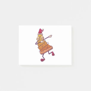 Pizza Christmas Tree - Funny Dabbing Food Post-it Notes