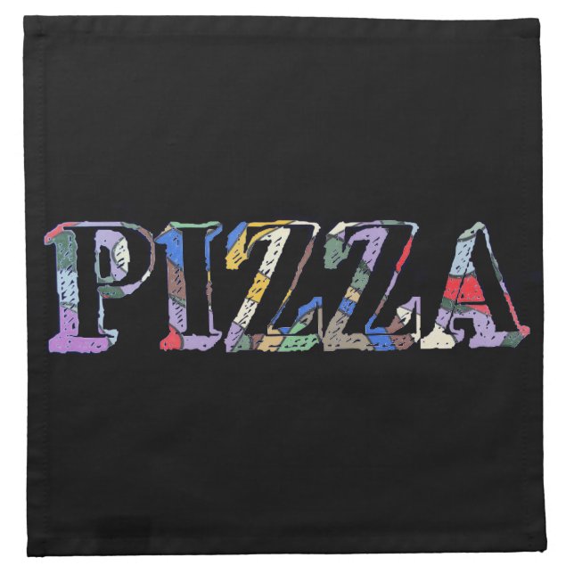 Pizza Cloth Napkin (Front)