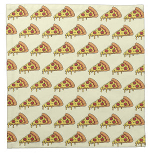 pizza cloth napkin