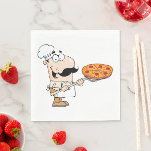 Pizza Cook Napkins