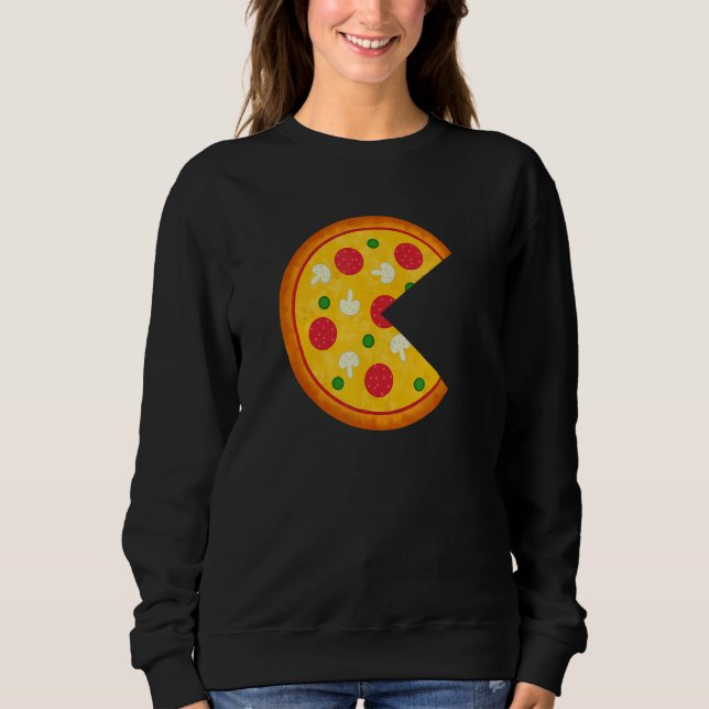 Pizza Costume Pizza Slice Couple Matching Sweatshirt (Front)