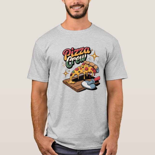 Pizza Crew T-Shirt (Front)