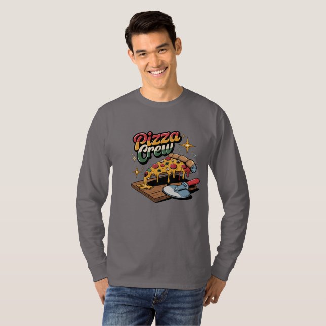 Pizza Crew T-Shirt (Front Full)