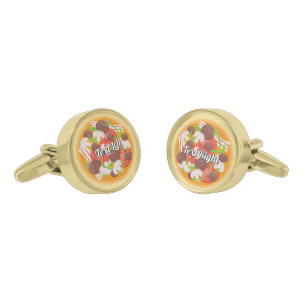 Pizza Cufflinks