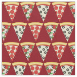 Pizza Cute Food Kids Fabric