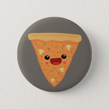 Pizza Cutie Pinback Button by Middlemind at Zazzle