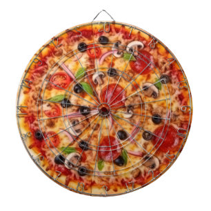 Pizza Dart Board