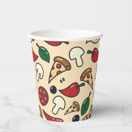 Pizza Day Paper Cups