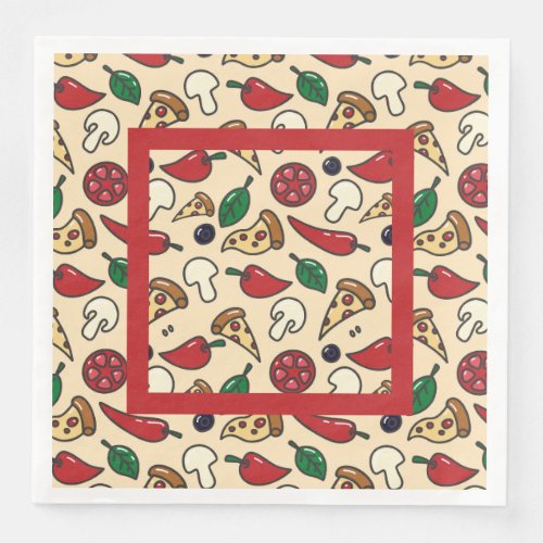 Pizza Day  Paper Dinner Napkins