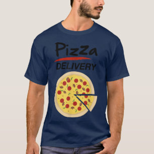 Pizza Delivery Group Costume Food Driver Halloween T-Shirt