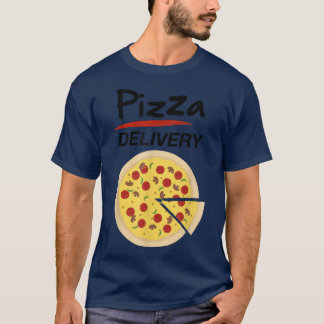 Pizza Delivery Group Costume Food Driver Halloween T-Shirt