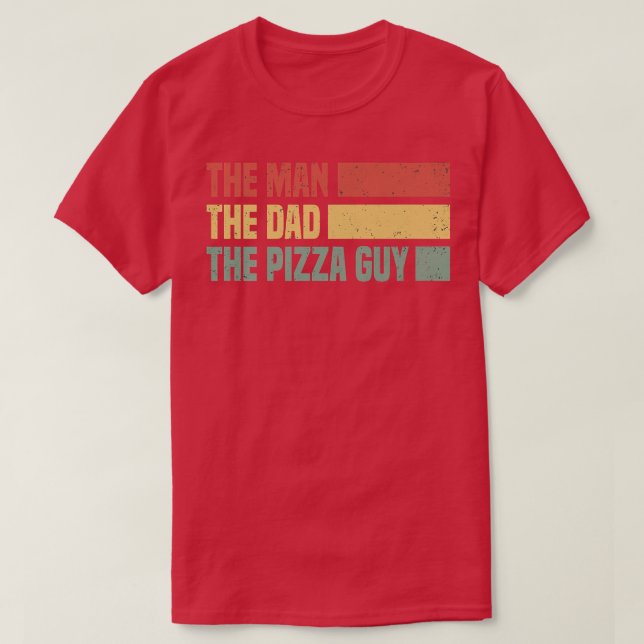 Pizza delivery guy  Design for pizza lovers  T-Shirt (Design Front)