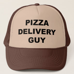 Pizza Delivery Guy Trucker Hat