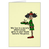 Pizza Delivery Humor (Front)