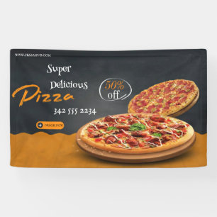 Pizza Delivery Pizza Cafe Pizza Restaurant open Banner