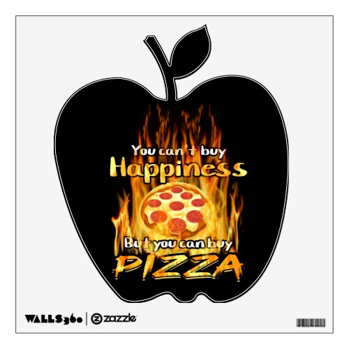 Pizza Design for food shop Wall Decal