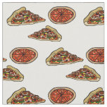 Pizza Design Material Fabric