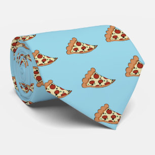 Pizza design tie
