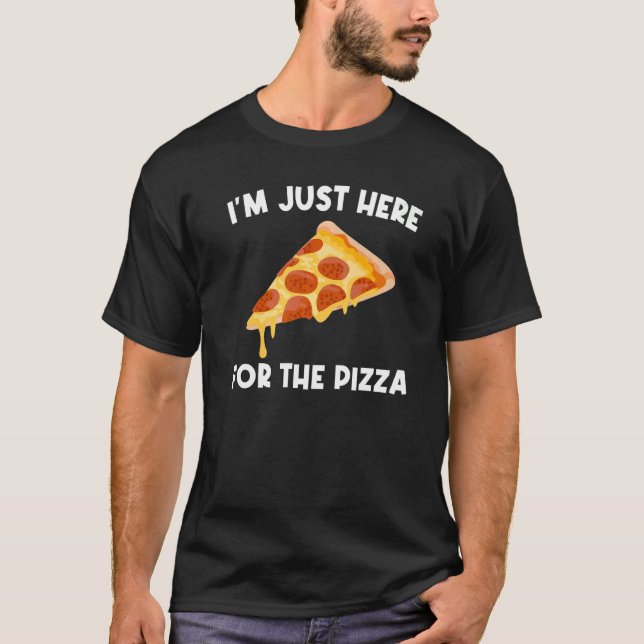 Pizza Designs For Men Women Food Pun Pie Foodie Ea T-Shirt (Front)